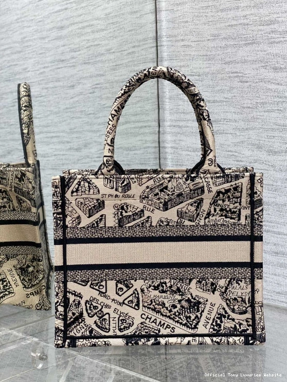 Tony Luxuries diro BOOK TOTE-26.5*21*14CM SMALL 0731